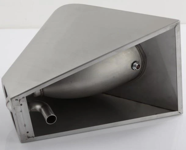 Rear Mount, High Efficiency Stainless Steel Security Urinal