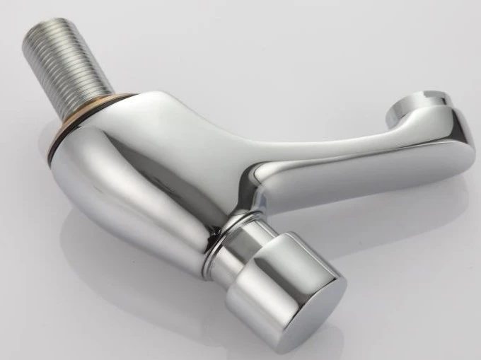 Saving Water Brass Chrome Time Delay Faucet Saving Water Brass Chrome Time Delay Faucet