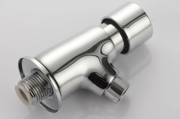 Short Hand-push Wall Mounted Self Closing Faucet