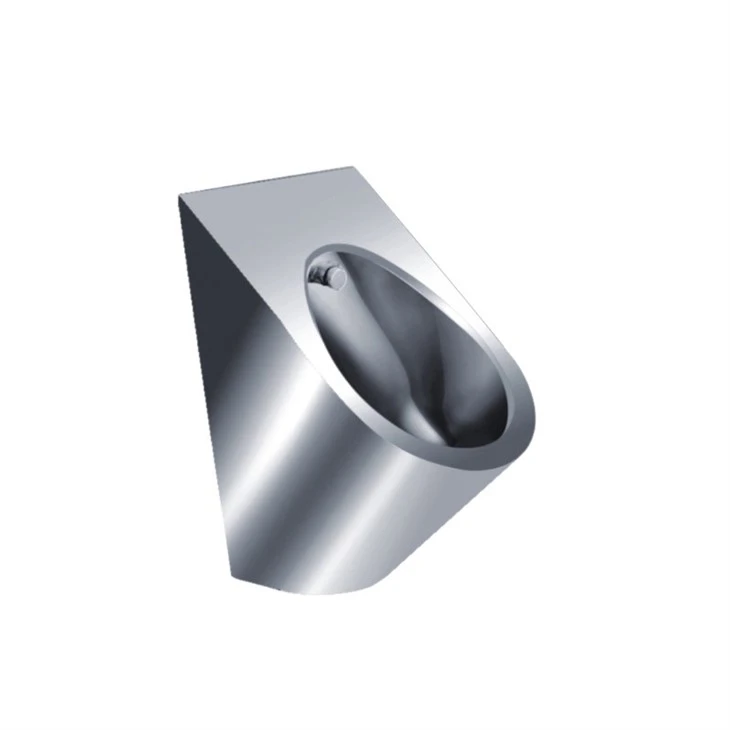 Rear Mount, High Efficiency Stainless Steel Security Urinal