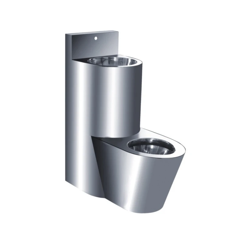 Stainless Steel Prison Combination Toilet With Sink